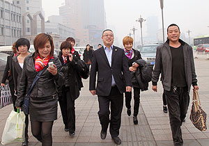 綠之韻集團(tuán)董事長(zhǎng)胡國(guó)安親臨石家莊、唐山市場(chǎng)考察